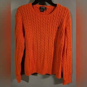 Lauren Ralph Lauren Cable Knit Sweater- XL